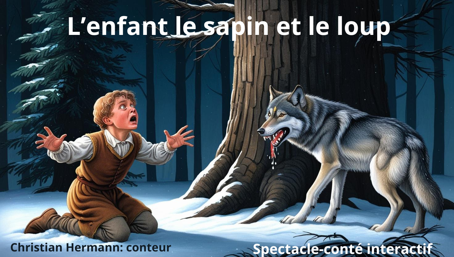 Le loup et le sapin